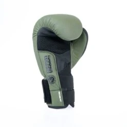 Fighter Boxing Gloves Secure Fit - Khaki/black -Fighters Europe Shop FBG 007 KHB07