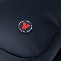 Fighter Backpack Leatherette - Black -Fighters Europe Shop FBP LH 02 08