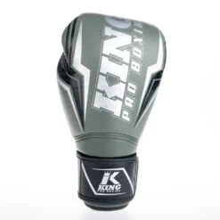 King Pro Boxing BG THOR - Khaki/silver -Fighters Europe Shop KPBBG THOR GR04