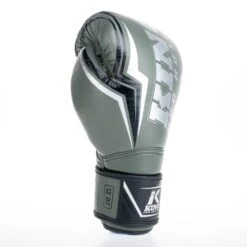 King Pro Boxing BG THOR - Khaki/silver -Fighters Europe Shop KPBBG THOR GR05