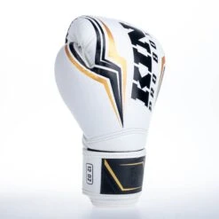 King Pro Boxing BG THOR - White/gold -Fighters Europe Shop KPBBG THOR WH07