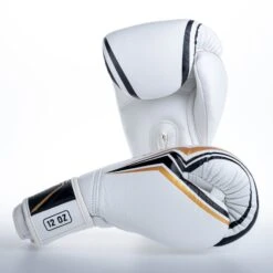 King Pro Boxing BG THOR - White/gold -Fighters Europe Shop KPBBG THOR WH09
