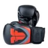 Fighter Boxing Gloves Spikes - Black/red, TH1612PUSBR