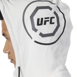 Reebok UFC Fight Night Blank Walkout Hoodie - White, CD8586 -Fighters Europe Shop aca4f90b488f9f359d82f2f79c71a957