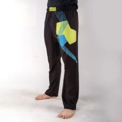 Fighter Pants - FIGHT - Black/blue/green, FF-P003BBY -Fighters Europe Shop ad559be67b8ffa4f3baba3d07142d10d