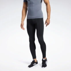 Reebok Workout Ready Compression Tights - Black, FP9107 -Fighters Europe Shop b00554b934f8fcc95dde8c8a97499c55