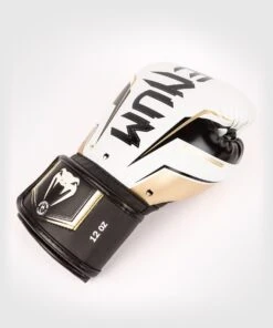 Venum Boxing Gloves Elite Evo - White -Fighters Europe Shop b26c5613dde164e73bfe4370d2237062149beb4c BG ELITE EVO WHITE GOLD 04
