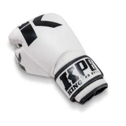 King Pro Boxing Boxing Gloves Pellis - White -Fighters Europe Shop booster4756