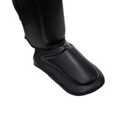 King Pro Boxing Shin Guards - Black/white -Fighters Europe Shop booter6452