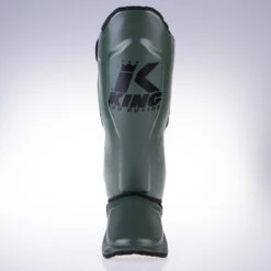 King Pro Boxing Shin Guards - Khaki, KPB/SG-4 -Fighters Europe Shop d26a01688b06274896c94996703afe3f