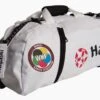 Hayashi WKF Gym Bag / Backpack Combo - White L, 8041-10