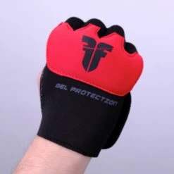 Fighter Strap Gel Hand-Wraps - Black/red, FGW-001BR -Fighters Europe Shop faa1731d1e82cf8c11f6dda2ad69bb03