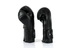 Fairtex Boxing Gloves Booster Series - Black -Fighters Europe Shop fairtex booster black on black3