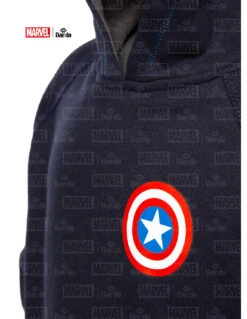Daedo Hoodie Captain America - Black, MARV50322 -Fighters Europe Shop ff9357934f3ee648ea65110e6e7018d7