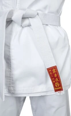 Hayashi Karate Gi HEIAN, 020-1 -Fighters Europe Shop hayashi gi heian white 020 detail2 11