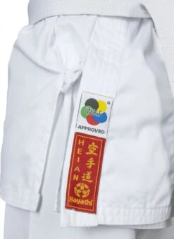 Hayashi Karate Gi HEIAN, 020-1 -Fighters Europe Shop hayashi gi heian white 020 detail3 11