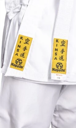 HayashiKarate Gi KINSA, 021-1 -Fighters Europe Shop hayashi gi kinsa white 021 detail2