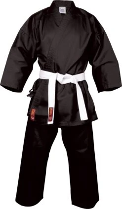 Hayashi Karate Gi KIRIN - Black, 022-9