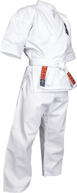 Hayashi Karate Gi KYOKUSHINKAI, 026 -Fighters Europe Shop hayashi gi kyokushinkai white 026 left 1