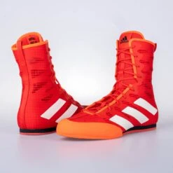 Adidas Boxing Shoes Box Hog 4 - Red -Fighters Europe Shop mat hog 4 red 10