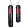 Fighter Boxing Bag Professional 150 & 180cm, Diameter 36cm - Black/red