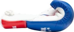 Top Ten Classic Lace Up Boxing Gloves - Tricolor -Fighters Europe Shop top ten gloves profi tricolor blue red 20183 side2 1