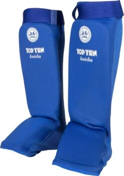Top Ten IFMA Shin Guards Dae - Blue -Fighters Europe Shop top ten ifma shinguard dae blue 3211 3 right 4
