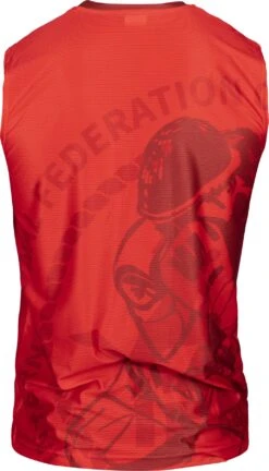 Top Ten Competition Shirt IFMA Salamaa - Red -Fighters Europe Shop top ten ifma thai shirt competition red 19281 4 back 1