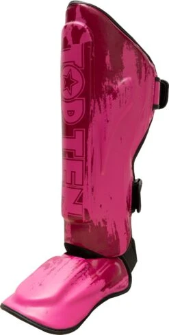 Top Ten Shin- And Instep Guard “Power Ink” - Pink -Fighters Europe Shop top ten shin guard power ink pink 32194 right 1