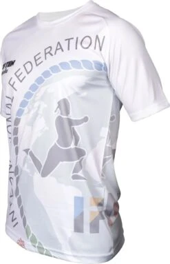 Top Ten IFMA Training T-Shirt Royal Muay - White -Fighters Europe Shop top ten t shirt ifma patcharee white 99353 right 1